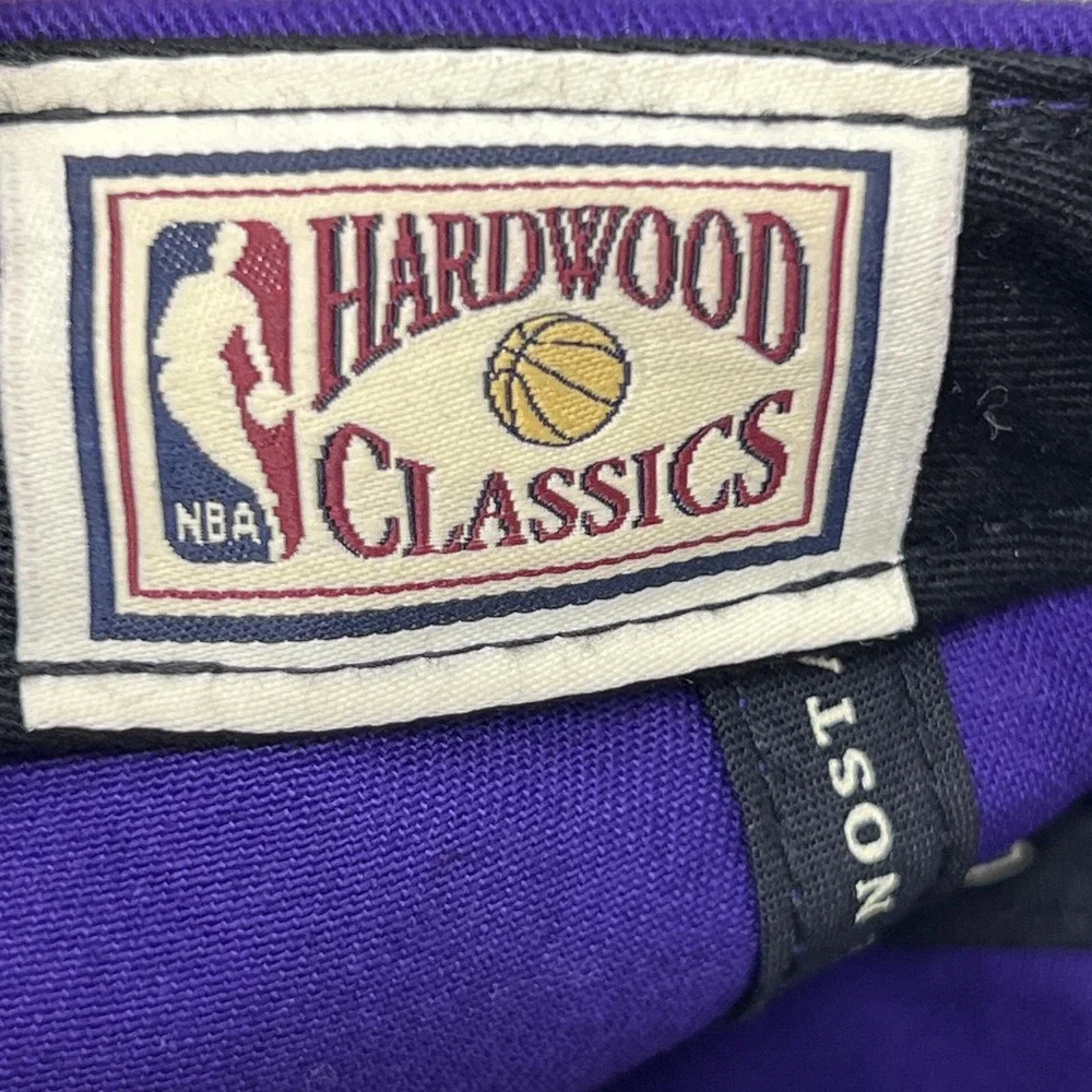 Mitchell & Ness Hardwood Classics Kobe Bryant 8 Lakers Dad Hat Purple Gold Strap